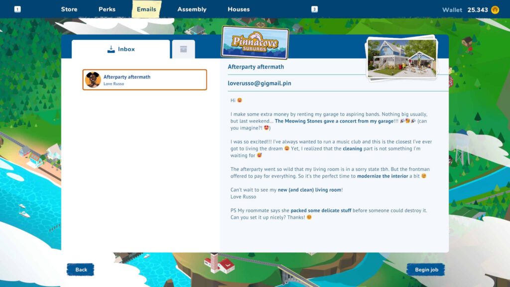 Jeder Auftrag kommt als Mail