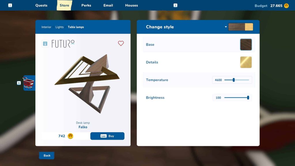 Das Design der Gegenstände lässt sich jederzeit anpassen!