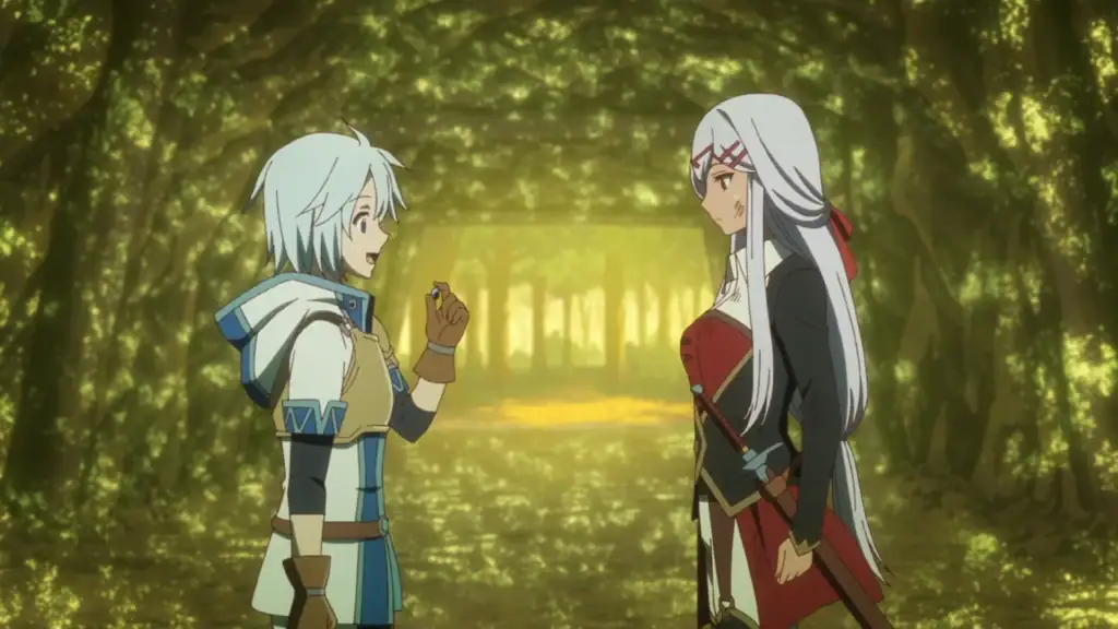 Kurt und Yulishia befinden sich in einer Miene und beobachten einen kleinen Stein.