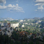 Crimson Desert bietet ein wirklich schönes Gebiet und die Weitsicht ist enorm!